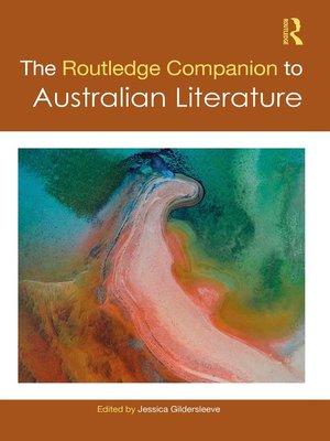 cover image of The Routledge Companion to Australian Literature